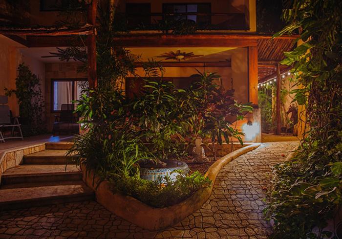 Hotel Aluxes Bacalar Esterno foto